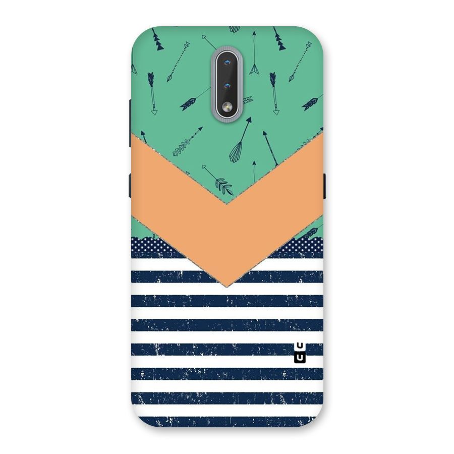 Arrows and Stripes Back Case for Nokia 2.3