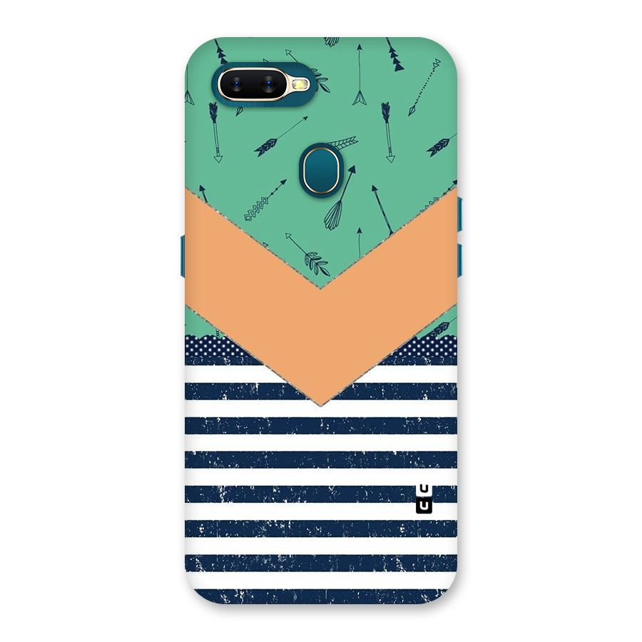 Arrows and Stripes Back Case for Oppo A11k