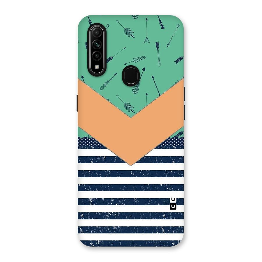 Arrows and Stripes Back Case for Oppo A31