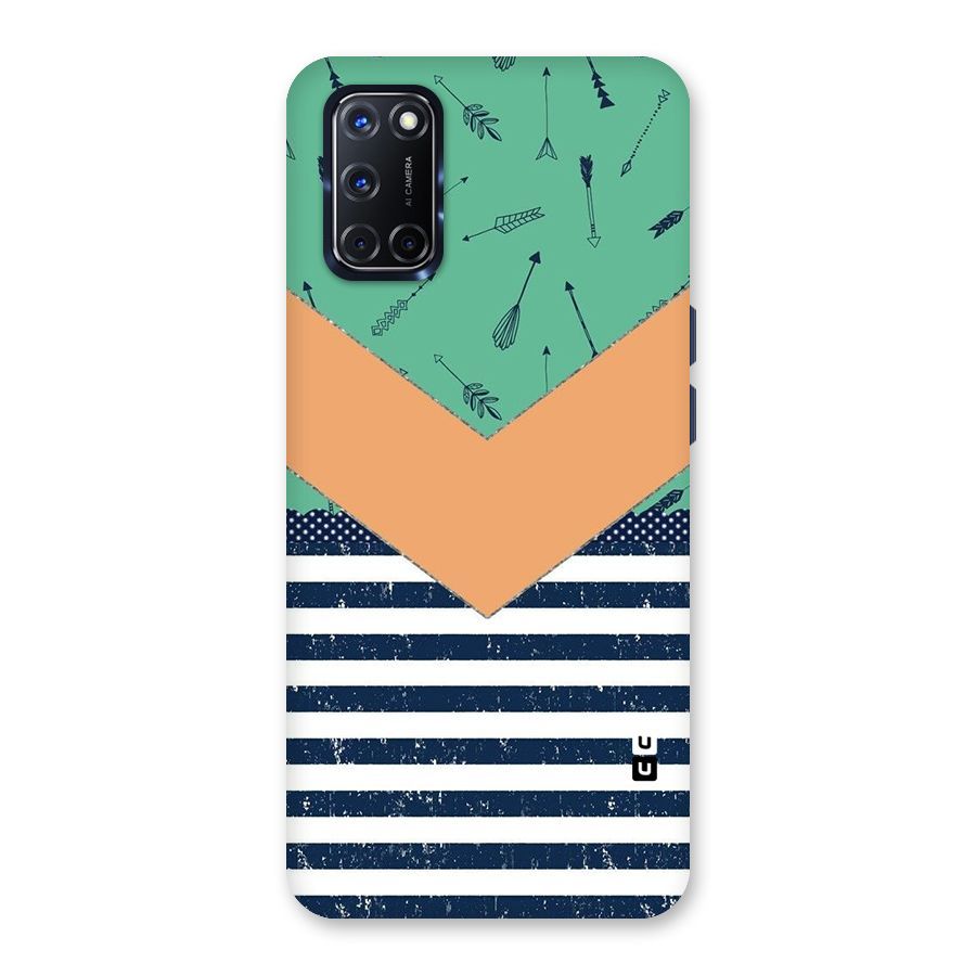 Arrows and Stripes Back Case for Oppo A52