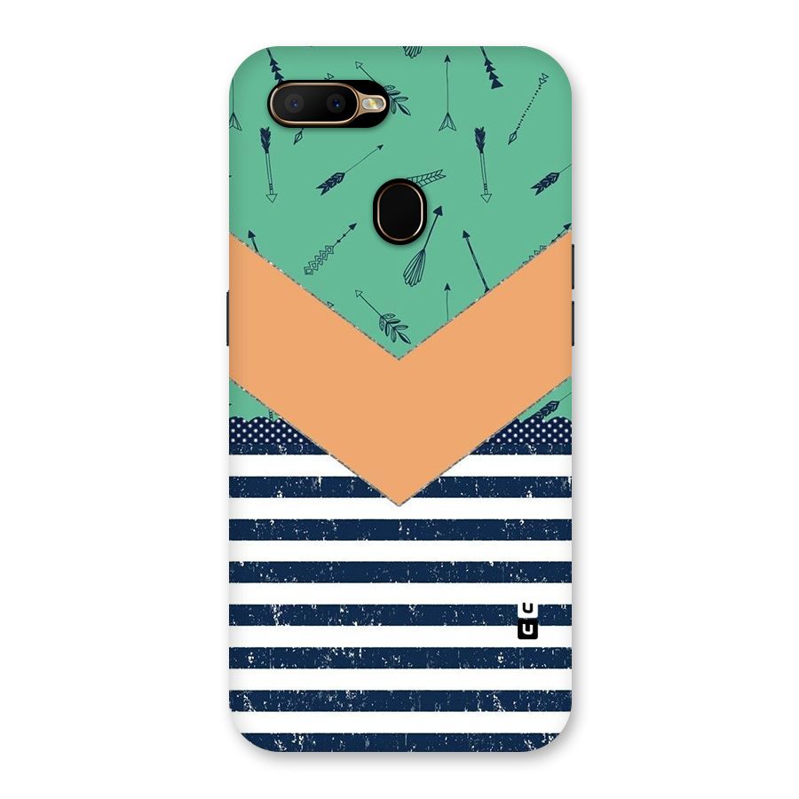 Arrows and Stripes Back Case for Oppo A5s