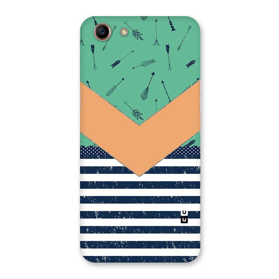 Arrows and Stripes Back Case for Oppo A83 (2018)