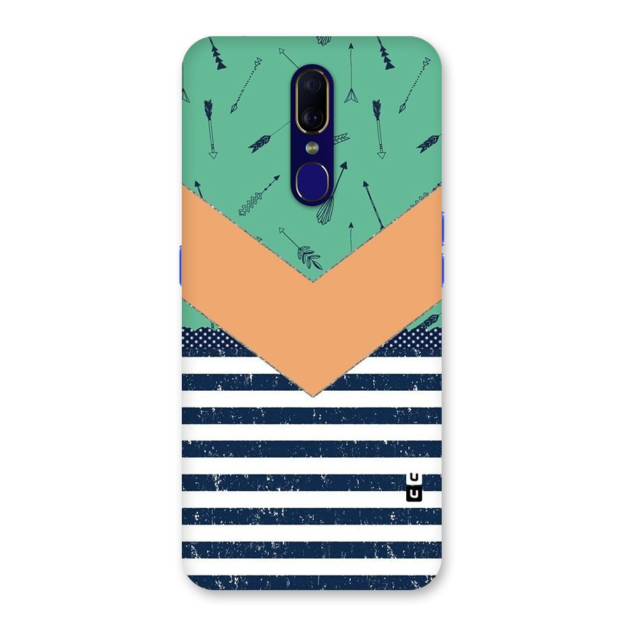 Arrows and Stripes Back Case for Oppo A9