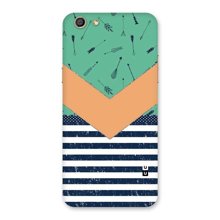 Arrows and Stripes Back Case for Oppo F3