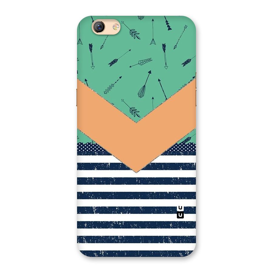 Arrows and Stripes Back Case for Oppo F3 Plus