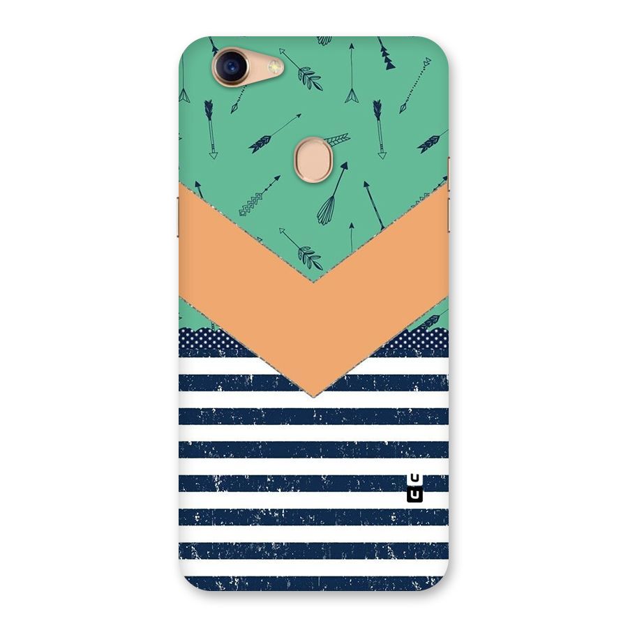 Arrows and Stripes Back Case for Oppo F5