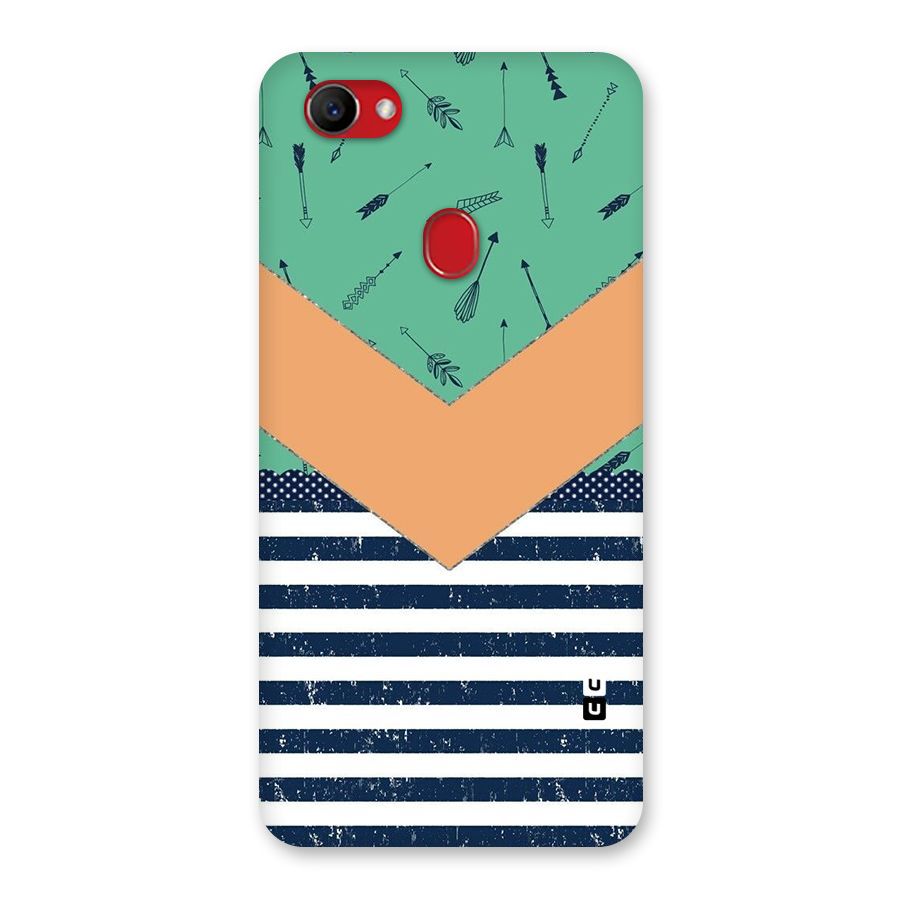 Arrows and Stripes Back Case for Oppo F7