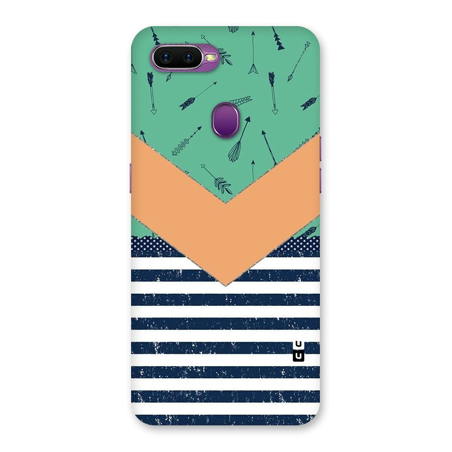 Arrows and Stripes Back Case for Oppo F9