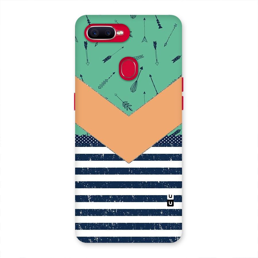Arrows and Stripes Back Case for Oppo F9 Pro
