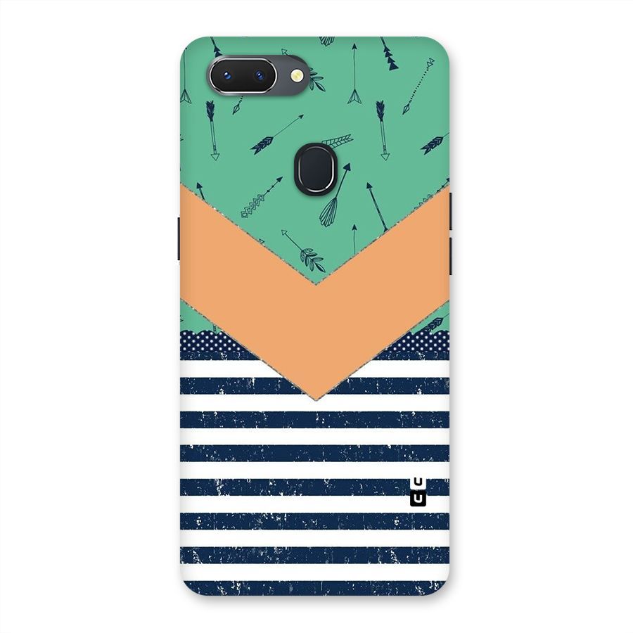 Arrows and Stripes Back Case for Oppo Realme 2