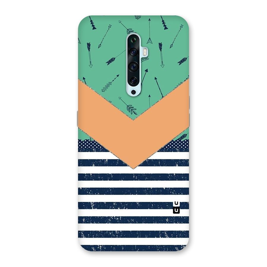 Arrows and Stripes Back Case for Oppo Reno2 Z