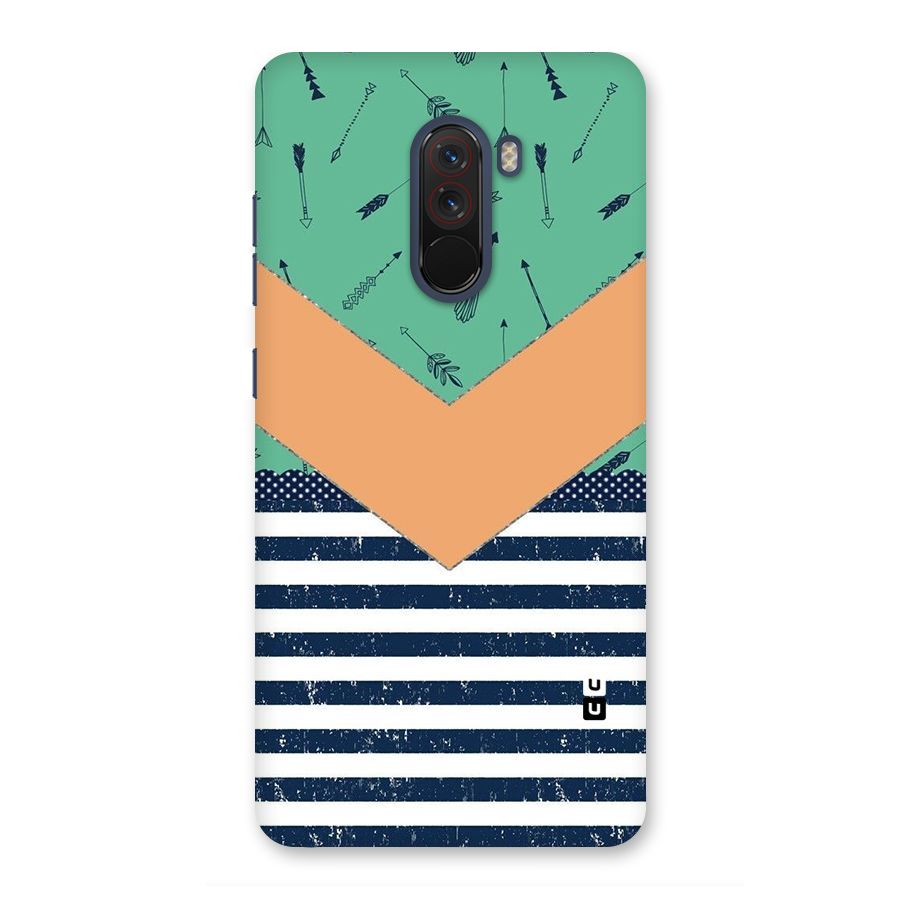 Arrows and Stripes Back Case for Poco F1