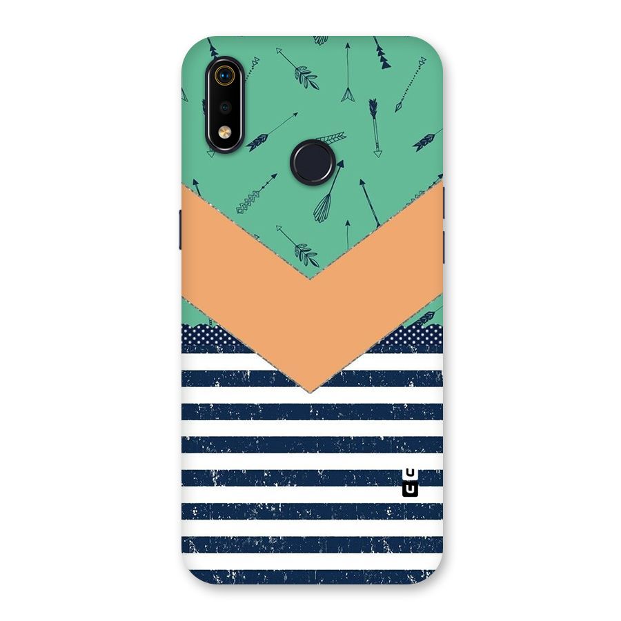 Arrows and Stripes Back Case for Realme 3i