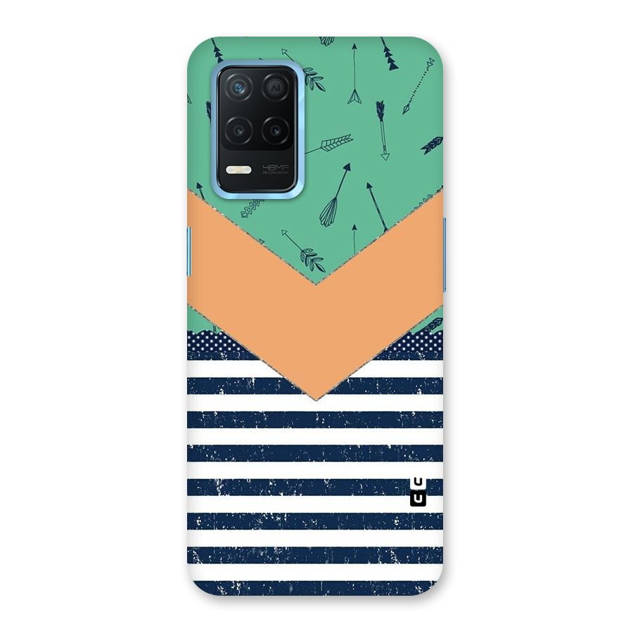 Arrows and Stripes Back Case for Realme 8 5G