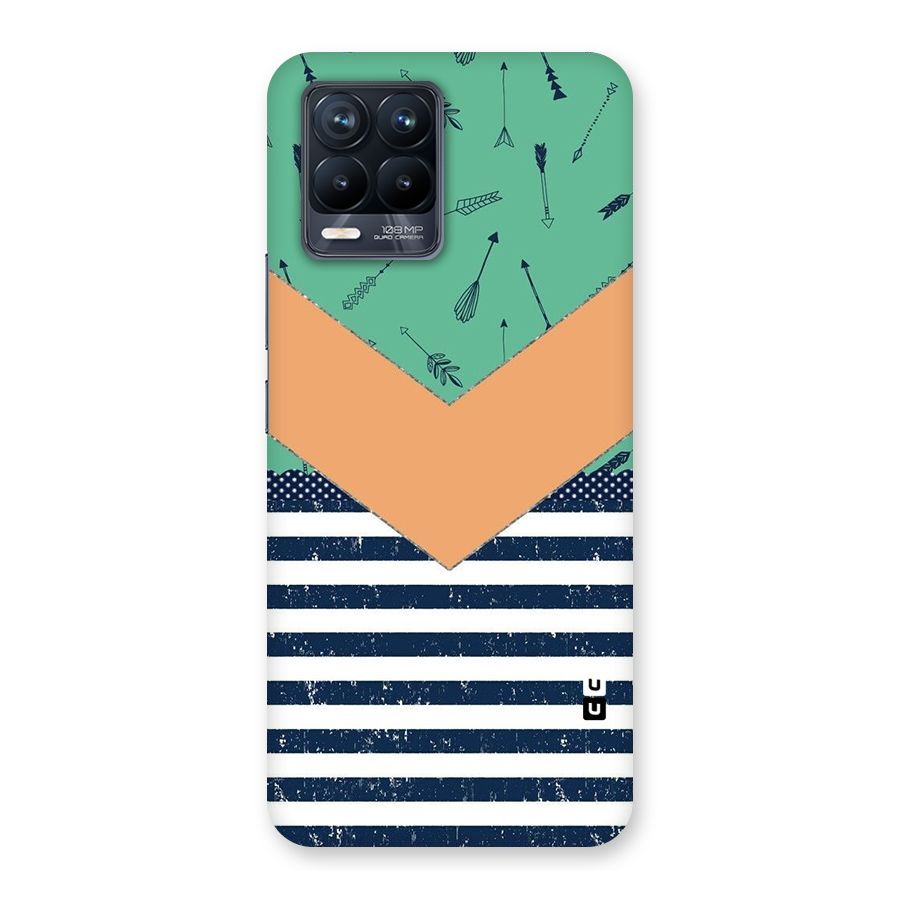 Arrows and Stripes Back Case for Realme 8 Pro