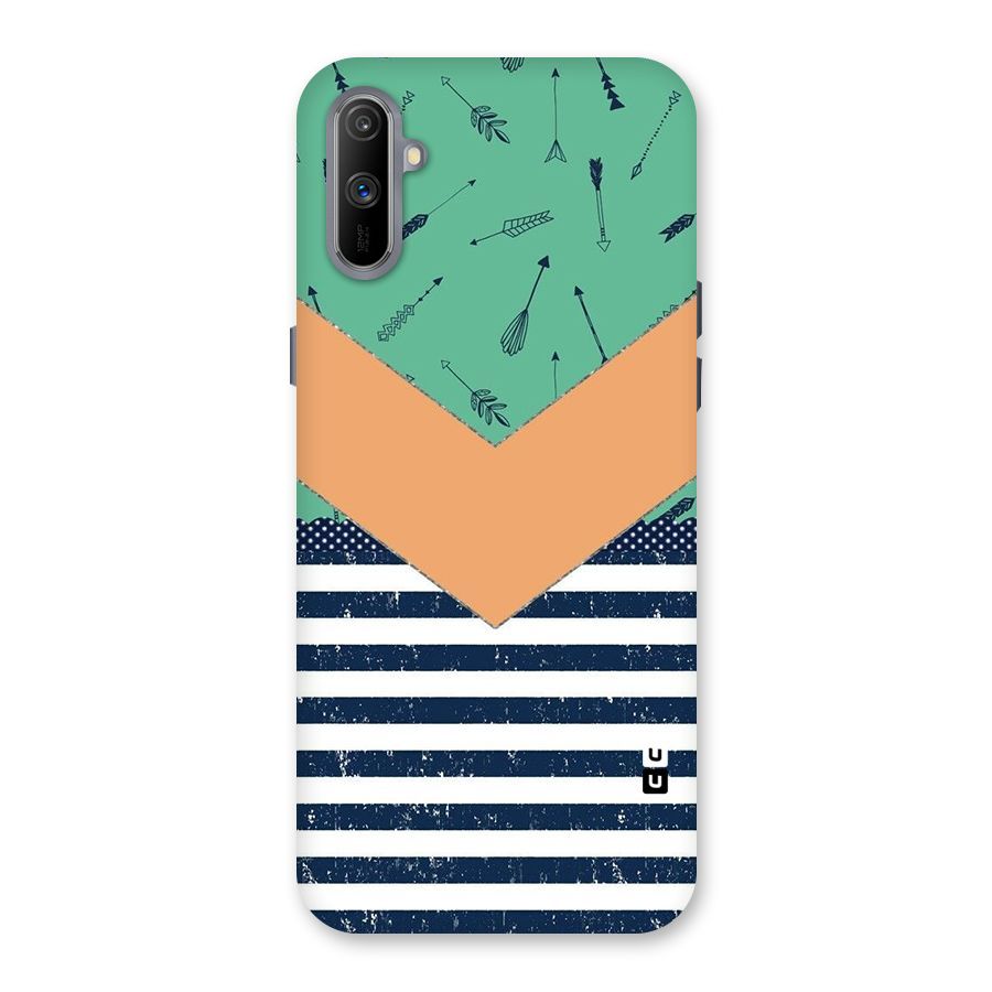Arrows and Stripes Back Case for Realme C3