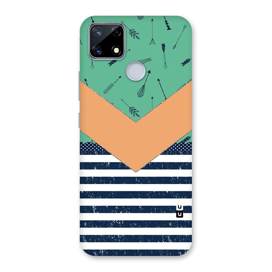 Arrows and Stripes Back Case for Realme Narzo 20