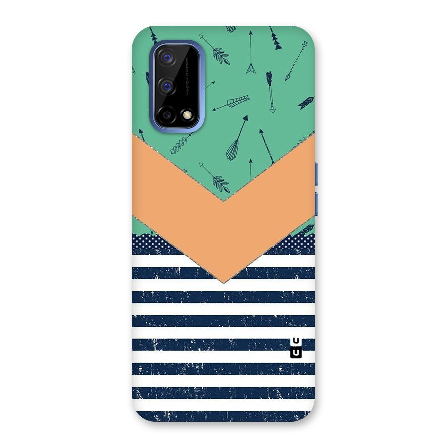 Arrows and Stripes Back Case for Realme Narzo 30 Pro