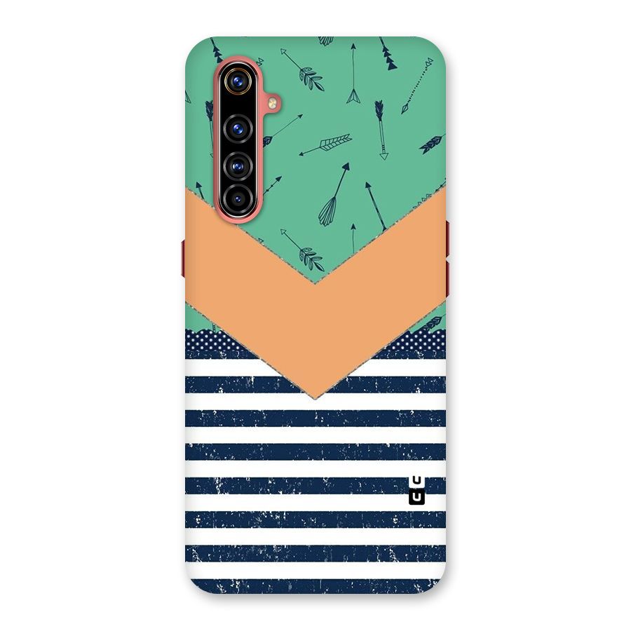 Arrows and Stripes Back Case for Realme X50 Pro