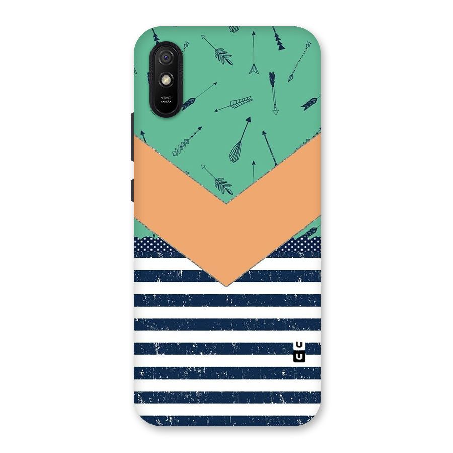 Arrows and Stripes Back Case for Redmi 9i