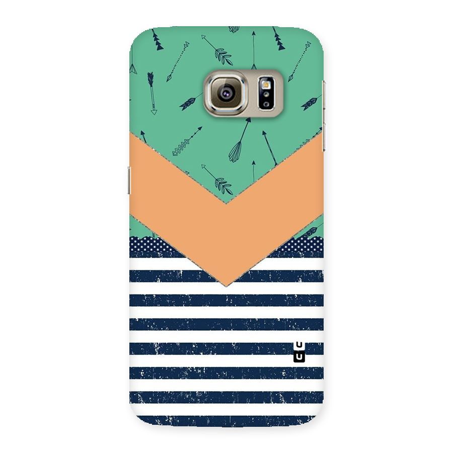 Arrows and Stripes Back Case for Samsung Galaxy S6 Edge