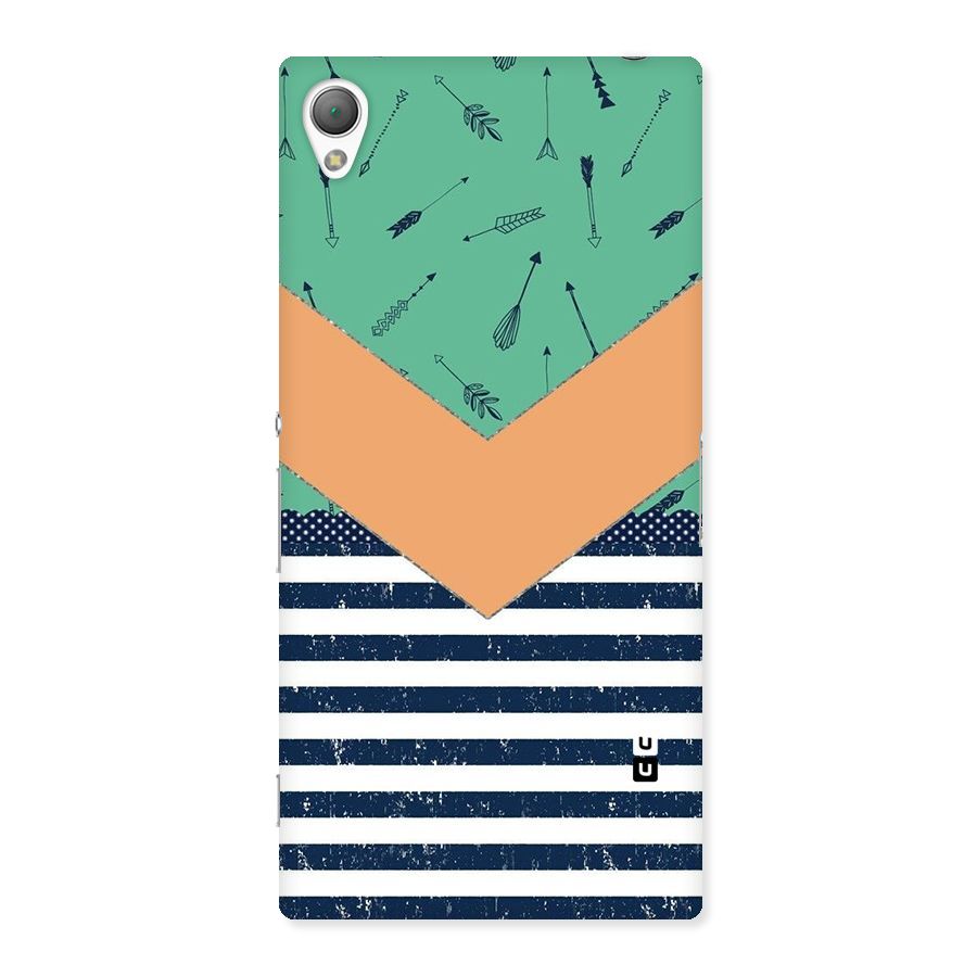 Arrows and Stripes Back Case for Sony Xperia Z3