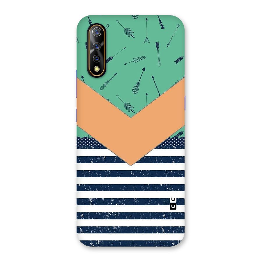 Arrows and Stripes Back Case for Vivo S1