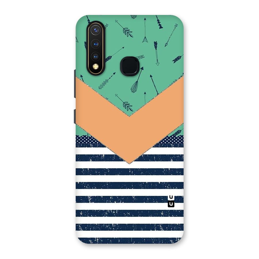 Arrows and Stripes Back Case for Vivo U20