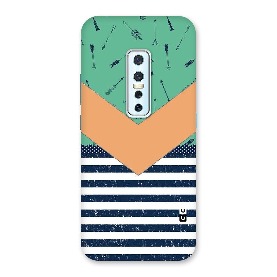 Arrows and Stripes Back Case for Vivo V17 Pro