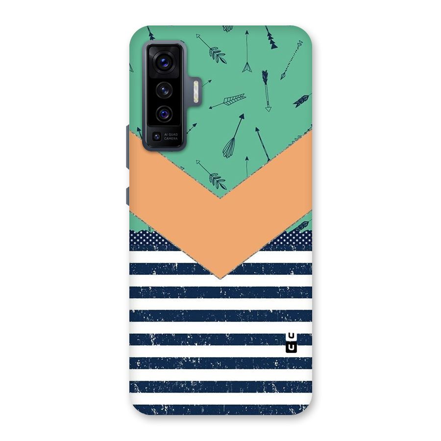 Arrows and Stripes Back Case for Vivo X50