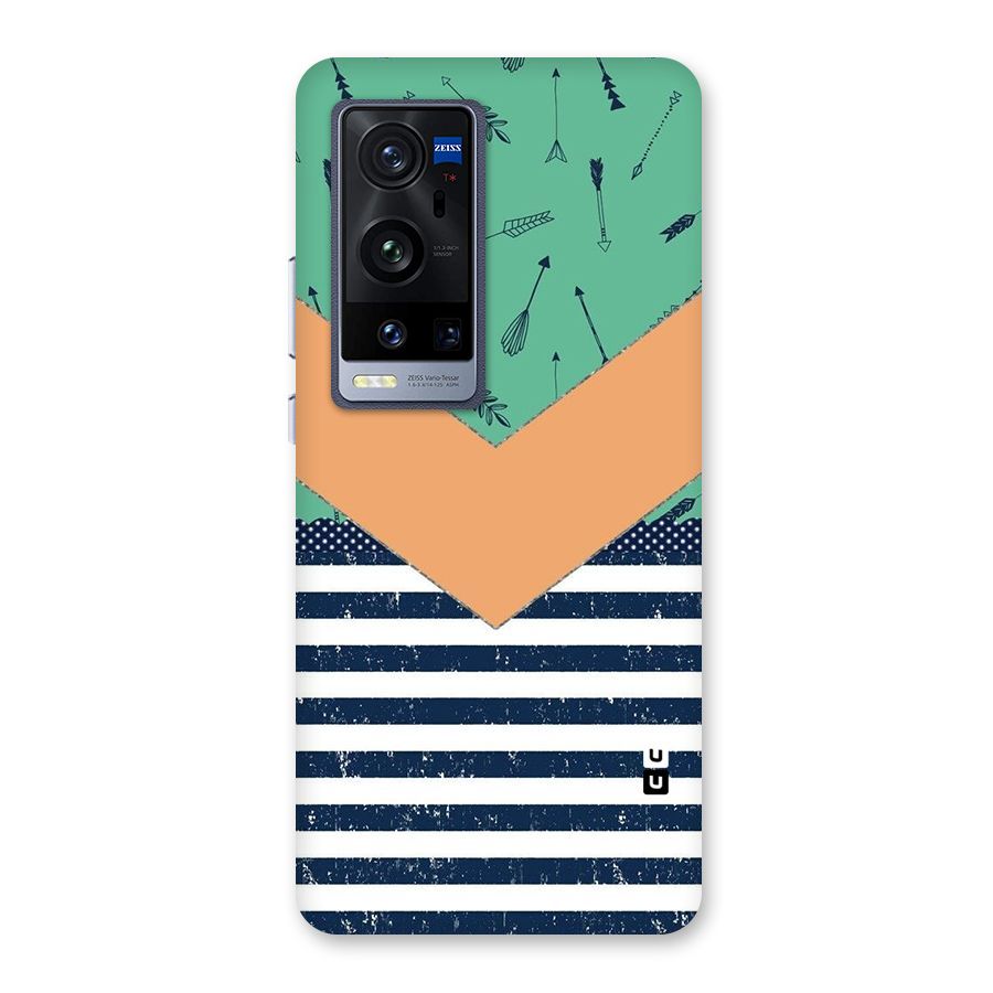 Arrows and Stripes Back Case for Vivo X60 Pro Plus