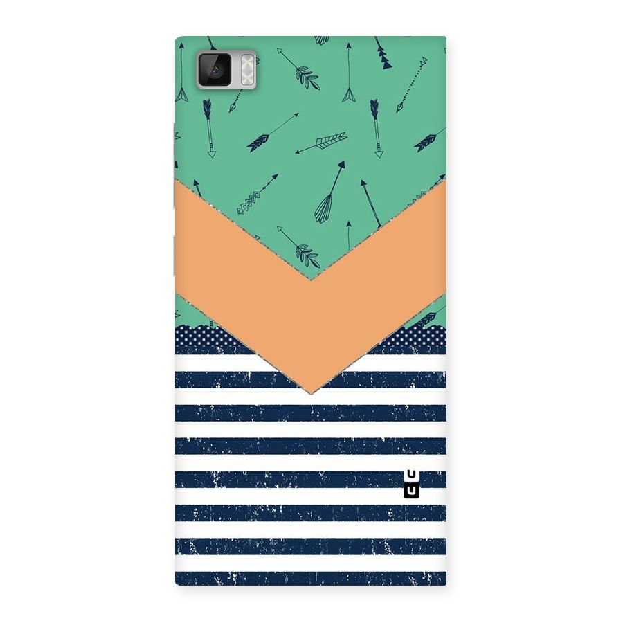 Arrows and Stripes Back Case for Xiaomi Mi3