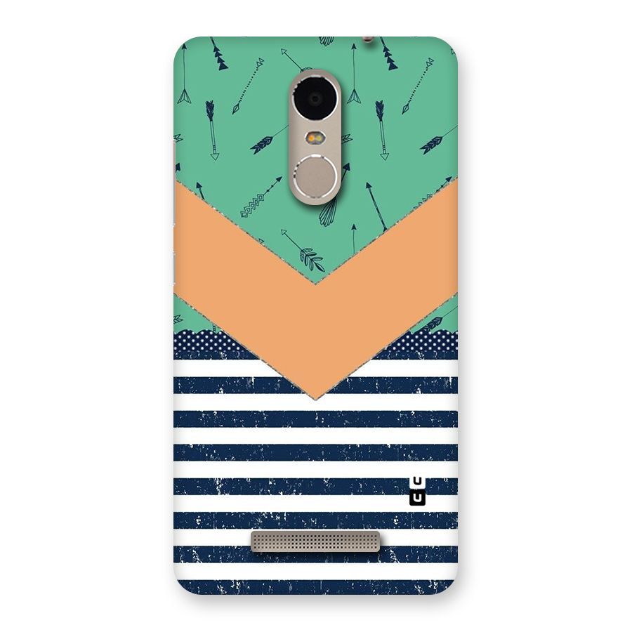 Arrows and Stripes Back Case for Xiaomi Redmi Note 3