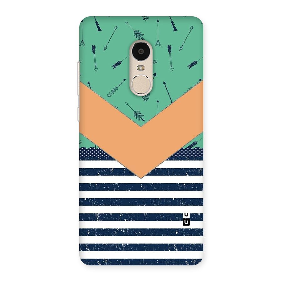Arrows and Stripes Back Case for Xiaomi Redmi Note 4