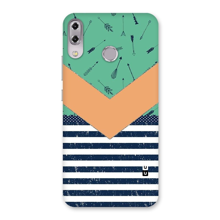 Arrows and Stripes Back Case for Zenfone 5Z