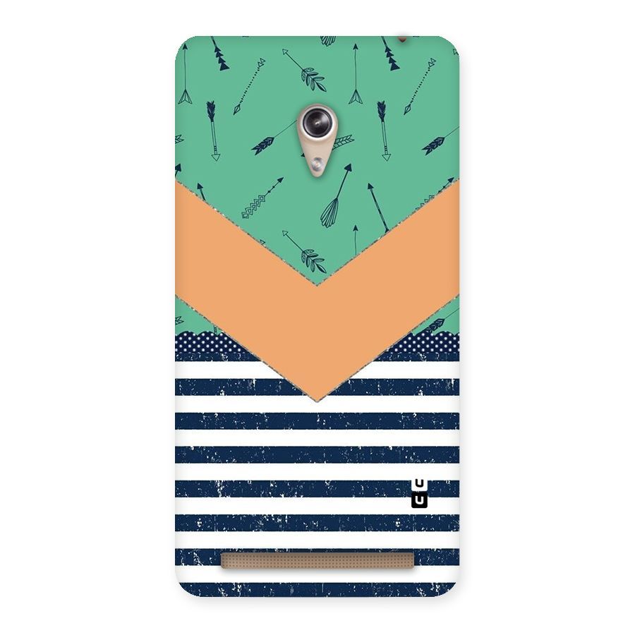 Arrows and Stripes Back Case for Zenfone 6