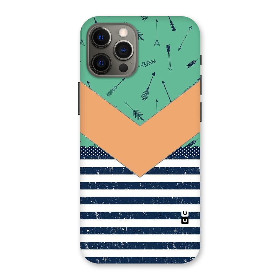 Arrows and Stripes Back Case for iPhone 12 Pro Max