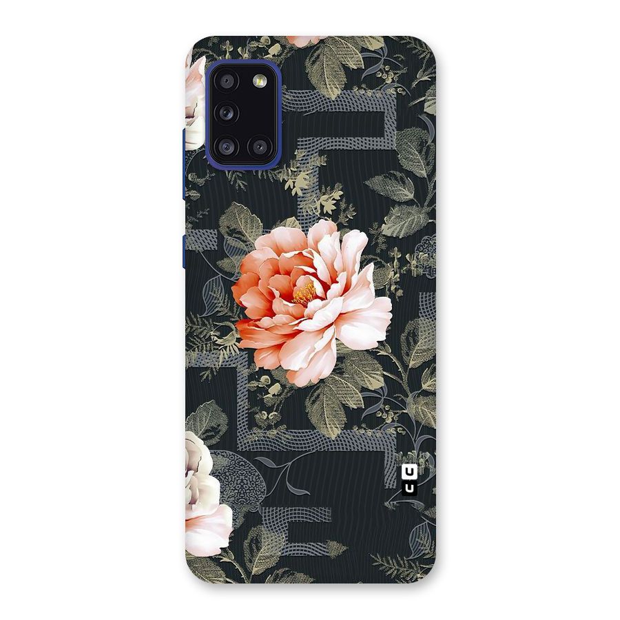 Art And Floral Back Case for Galaxy A31
