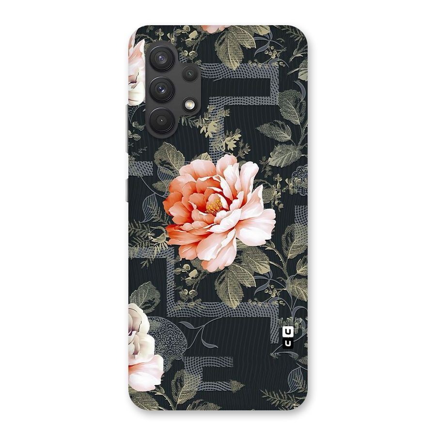Art And Floral Back Case for Galaxy A32
