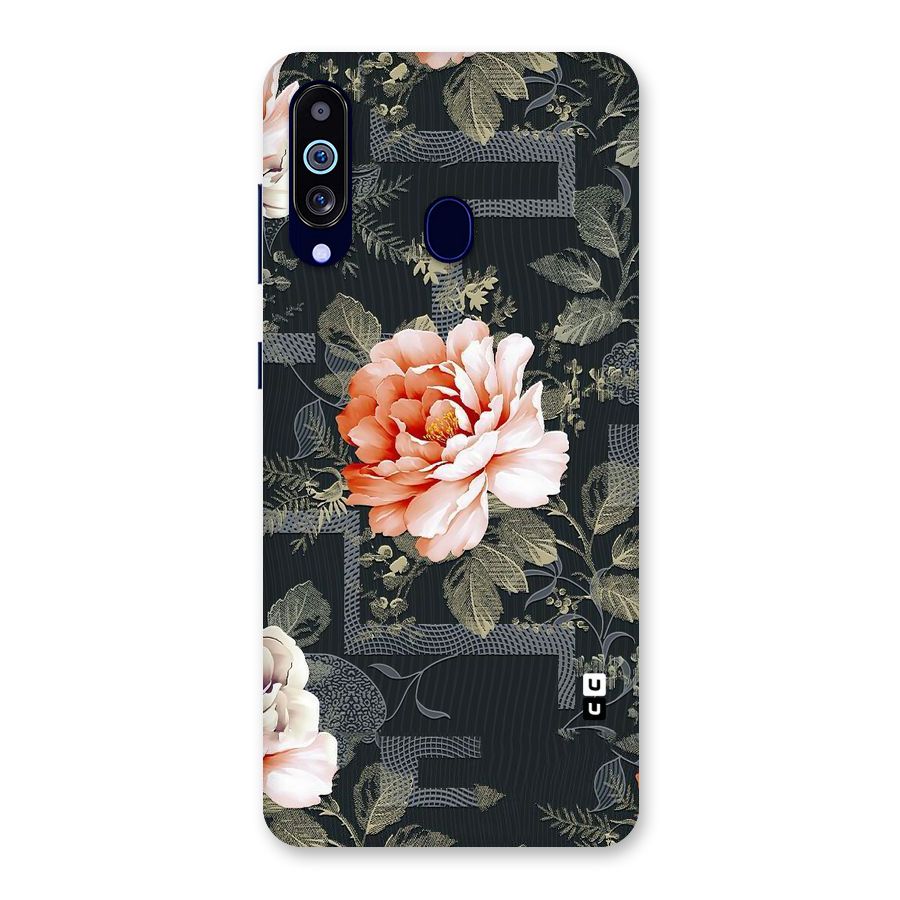 Art And Floral Back Case for Galaxy A60
