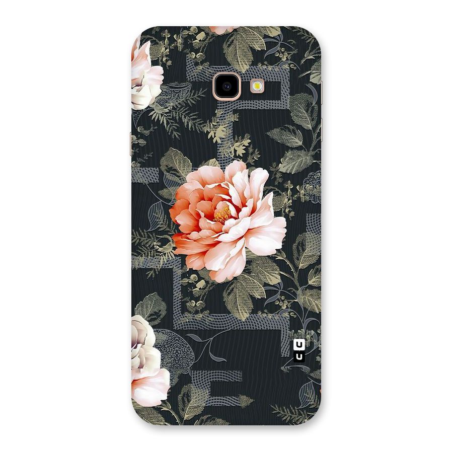 Art And Floral Back Case for Galaxy J4 Plus