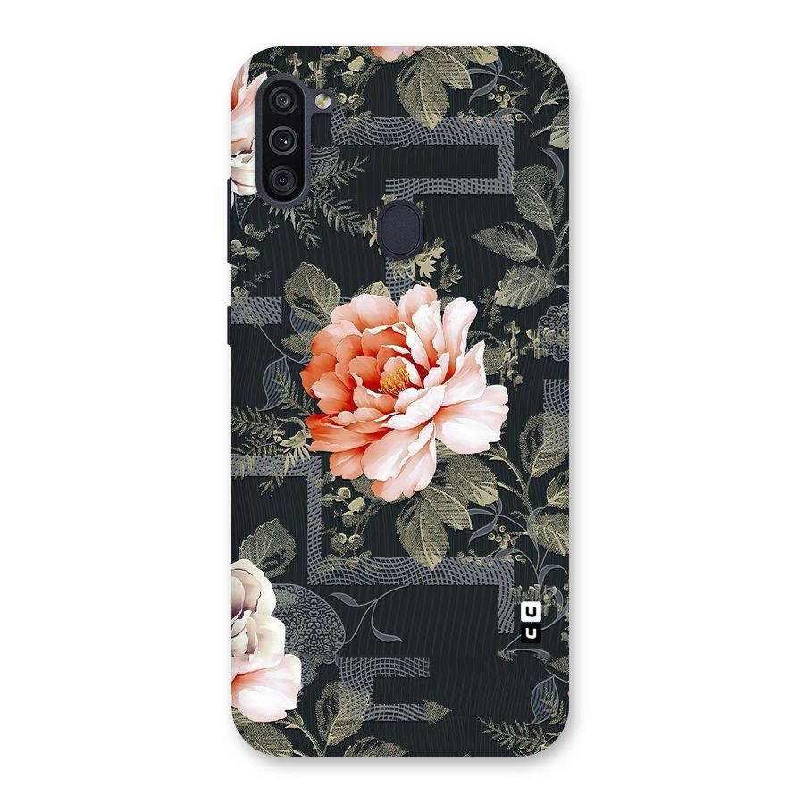 Art And Floral Back Case for Galaxy M11