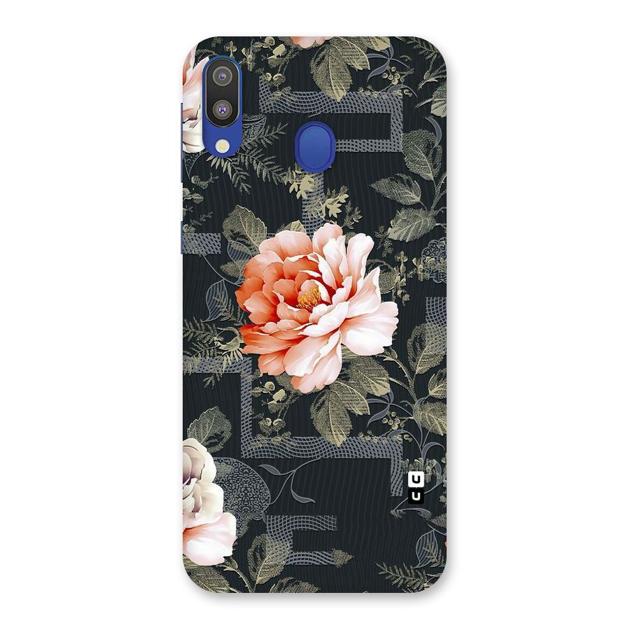 Art And Floral Back Case for Galaxy M20