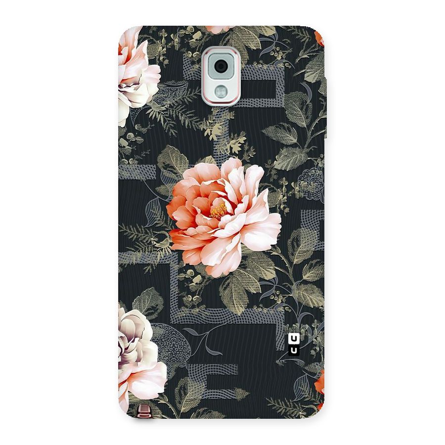 Art And Floral Back Case for Galaxy Note 3