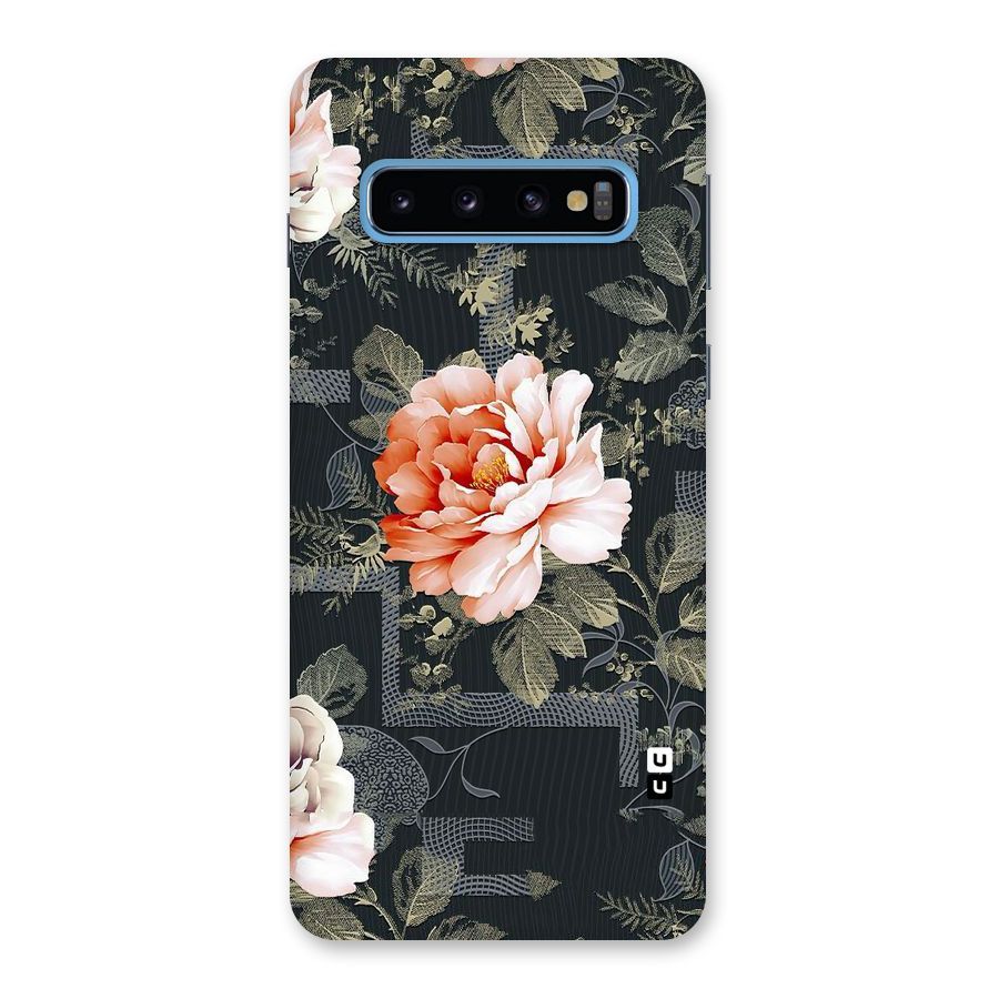 Art And Floral Back Case for Galaxy S10