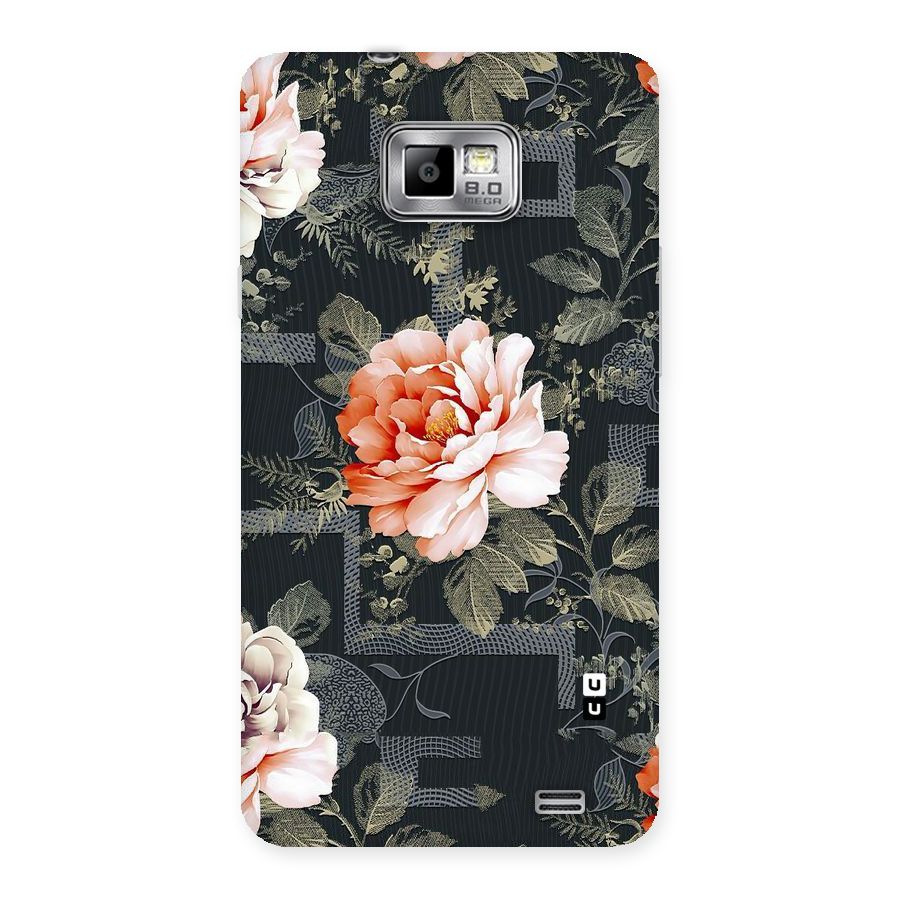 Art And Floral Back Case for Galaxy S2