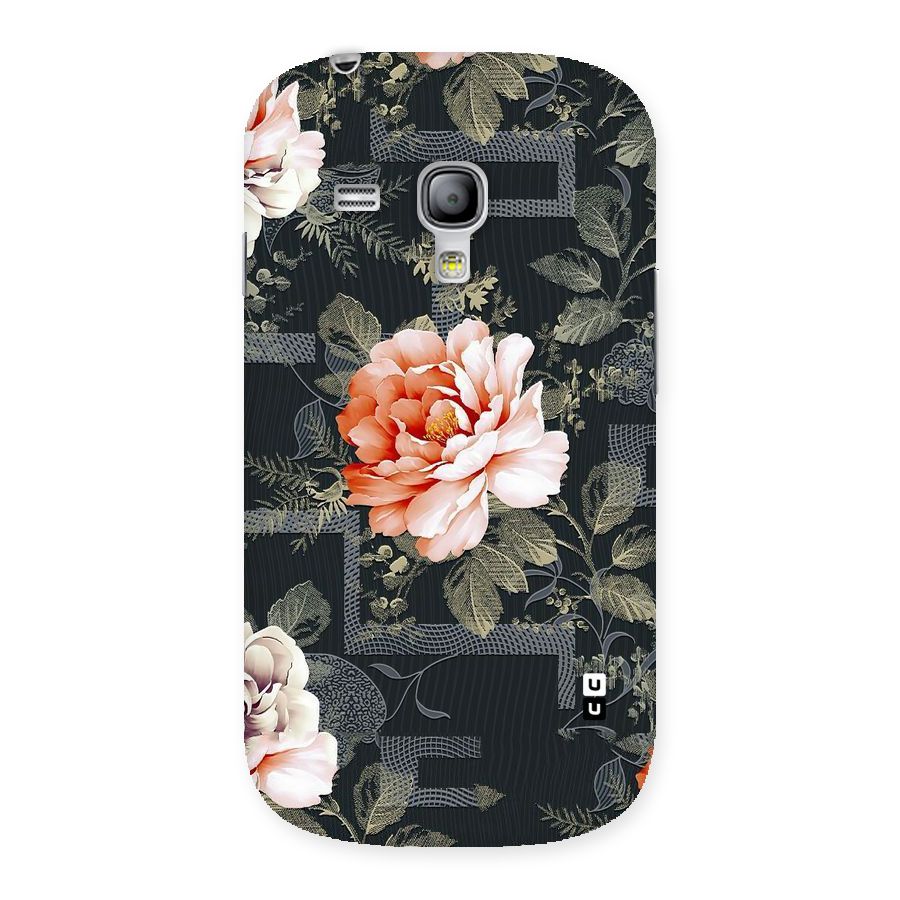Art And Floral Back Case for Galaxy S3 Mini