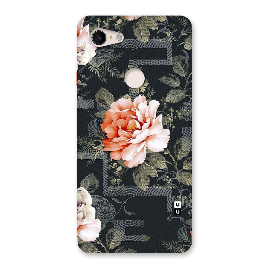 Art And Floral Back Case for Google Pixel 3 XL