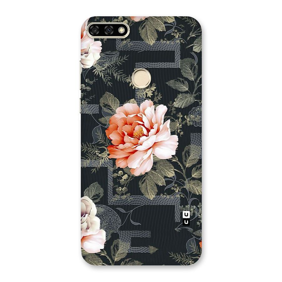 Art And Floral Back Case for Honor 7A