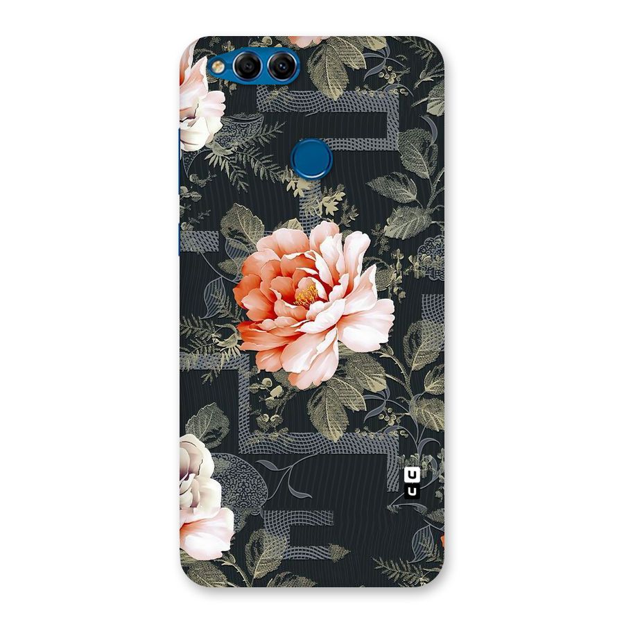 Art And Floral Back Case for Honor 7X